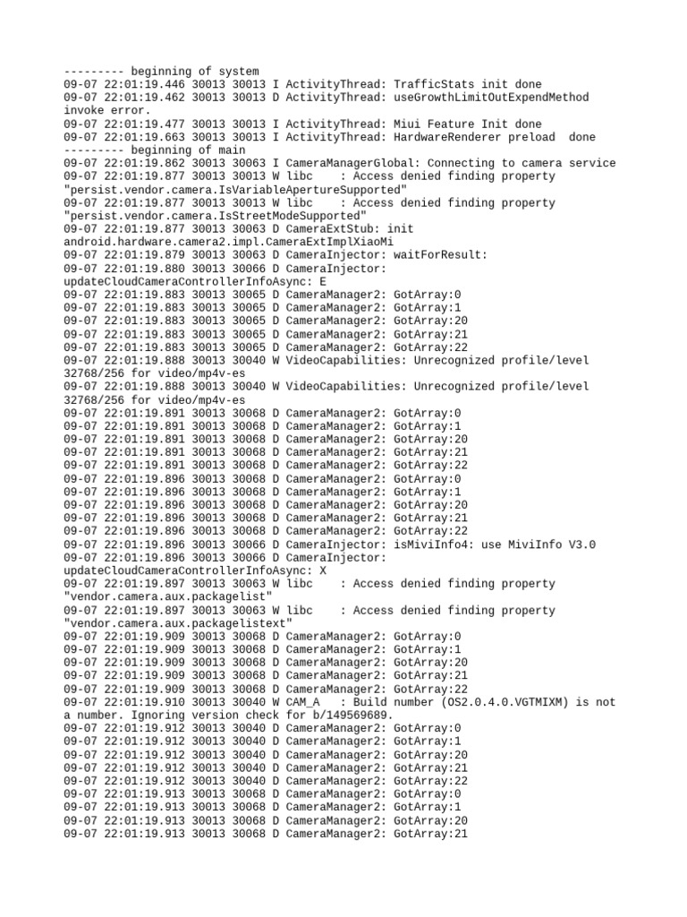 Logcat 1757260879781 | PDF | Software Engineering | Computer Programming