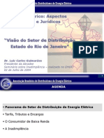 Setor Elétrico: Aspectos Sociais e Jurídicos: Dr. Luiz Carlos Guimarães
