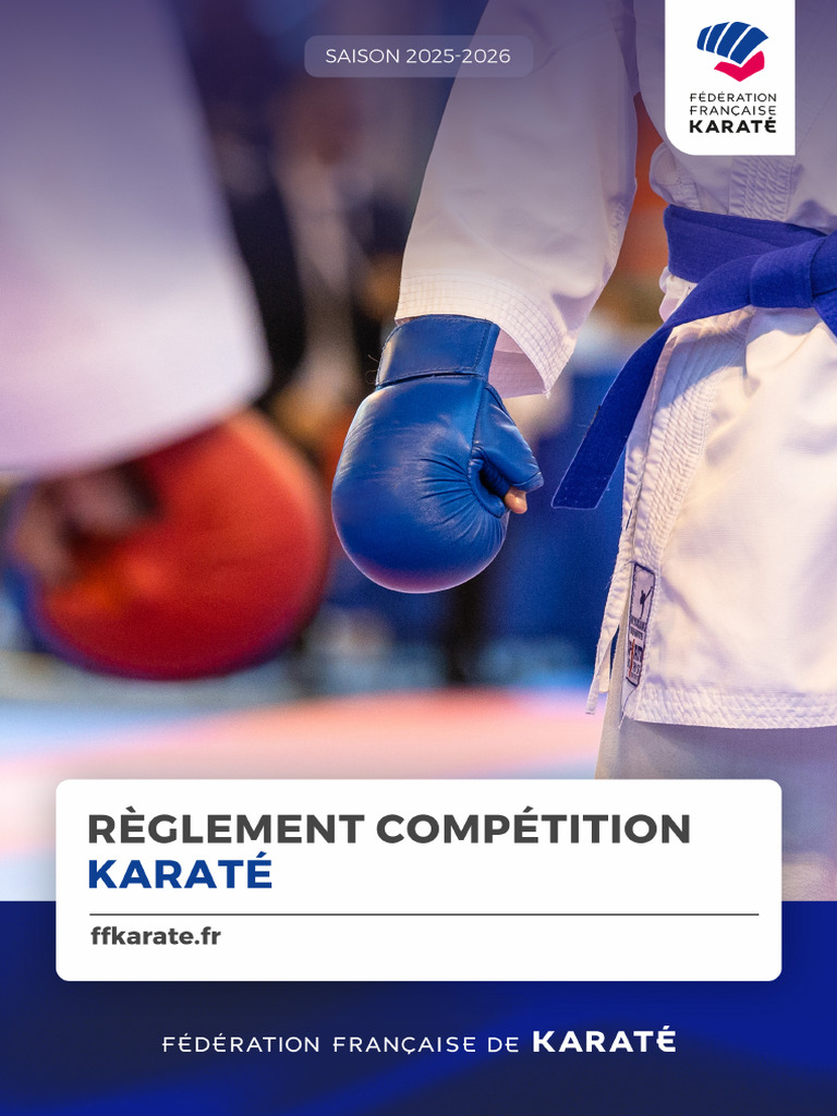 Règlement des Compétitions de Karaté | PDF | Karaté | Compétition