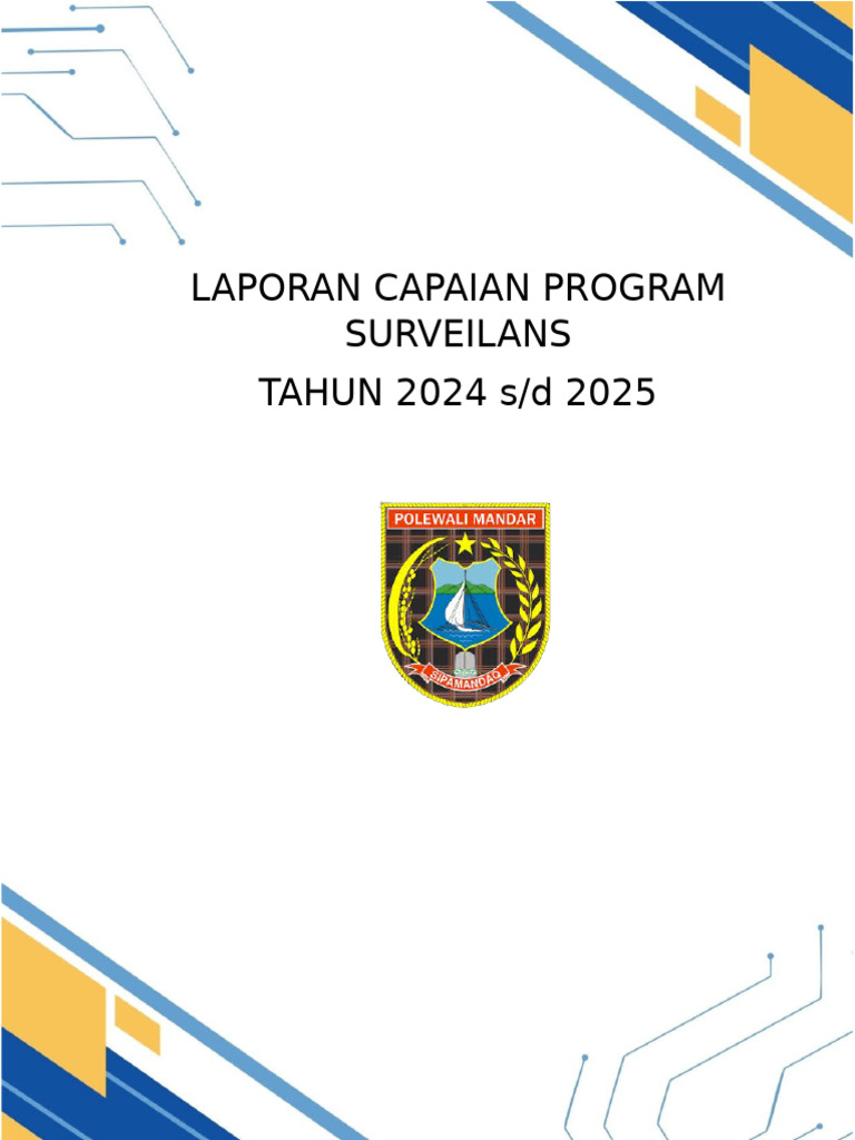 Laporan Capaian Program Surveilans | PDF