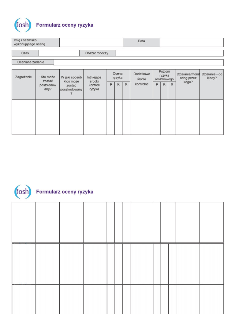 MS 5.0 (1) Risk Assessment Project PL | PDF