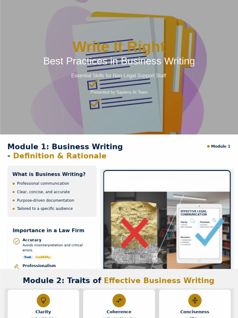 Design Training Presentation Visuals | PDF | Memorandum | Accuracy And ...