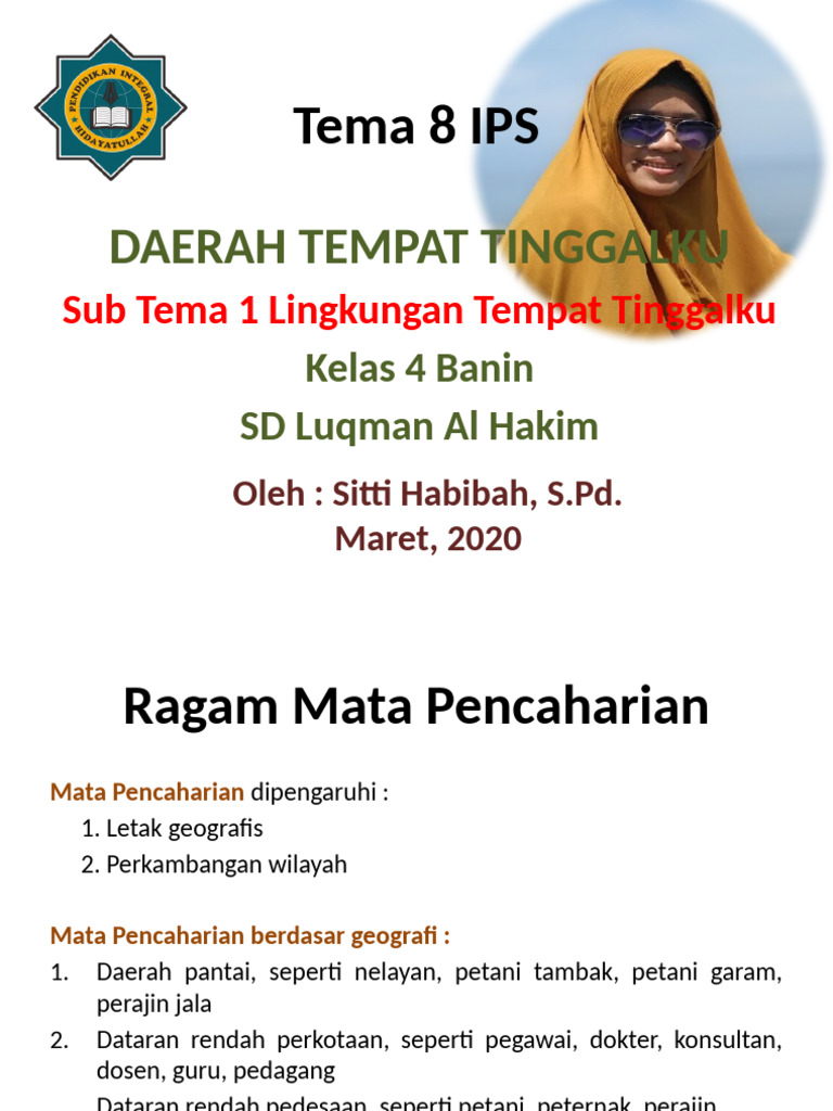 3.Tema-8-Sub Tema 1-IPS-Kelas 4 SD Lukman Hakim | PDF