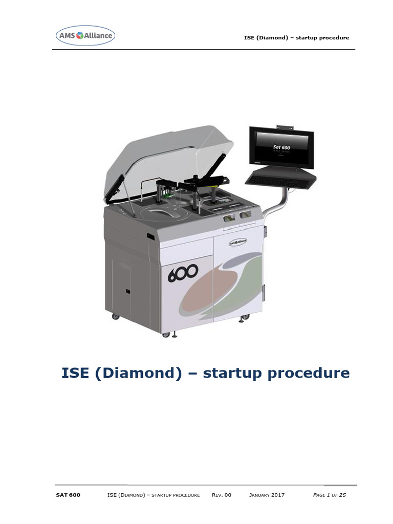 ISE Diamond Startup Procedure Guide | PDF