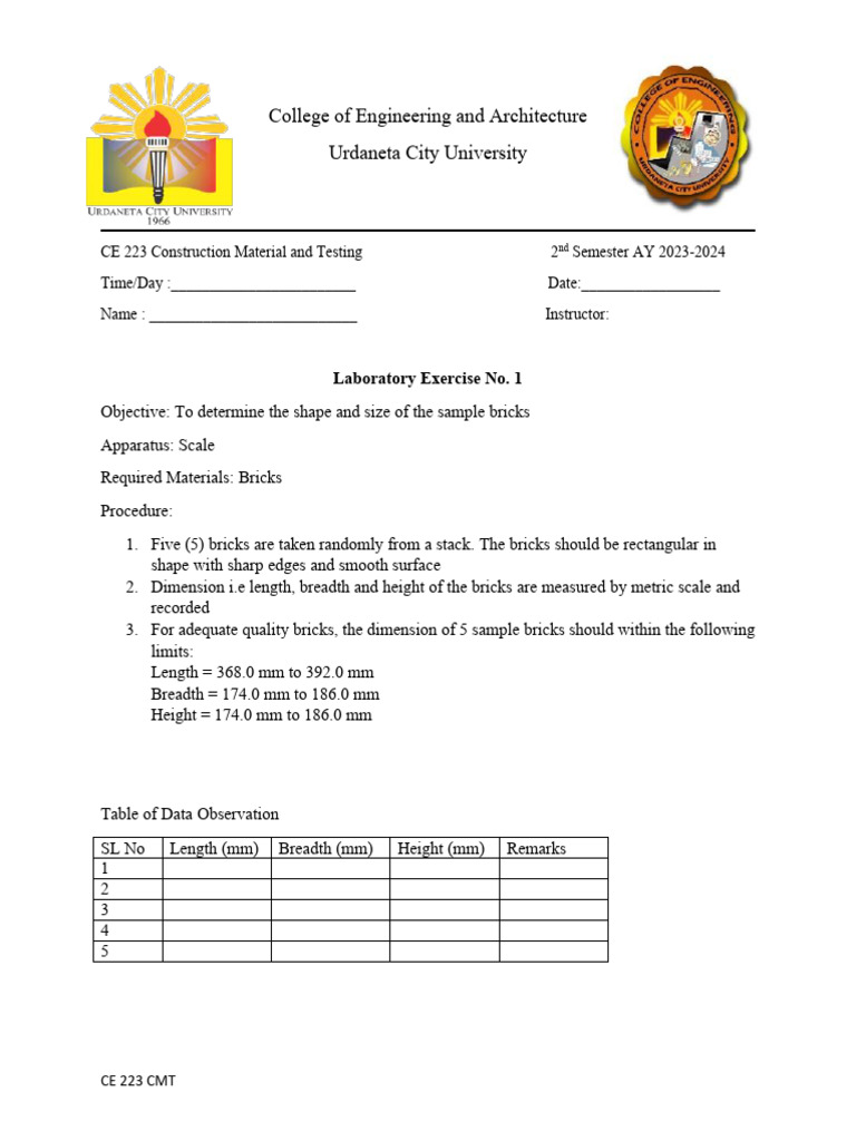 CMT Lab | PDF