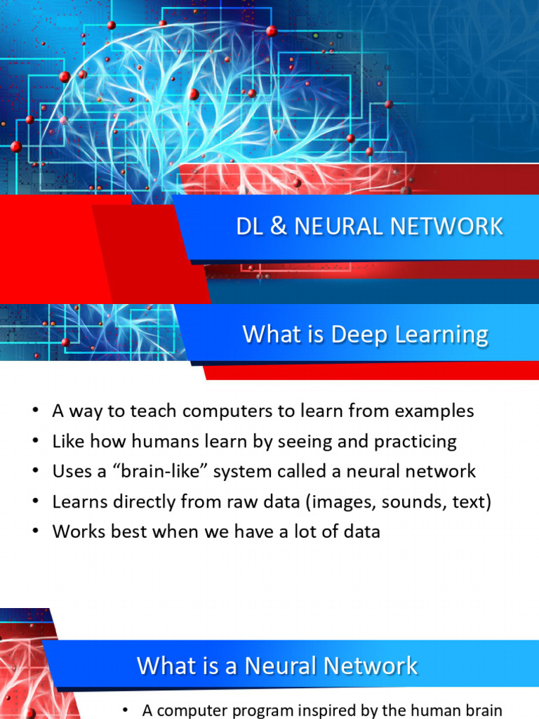 Deep Learning and Neural Networks Explained | PDF