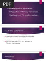 Primary Hemostasis - Eclinpath | PDF | Coagulation | Platelet