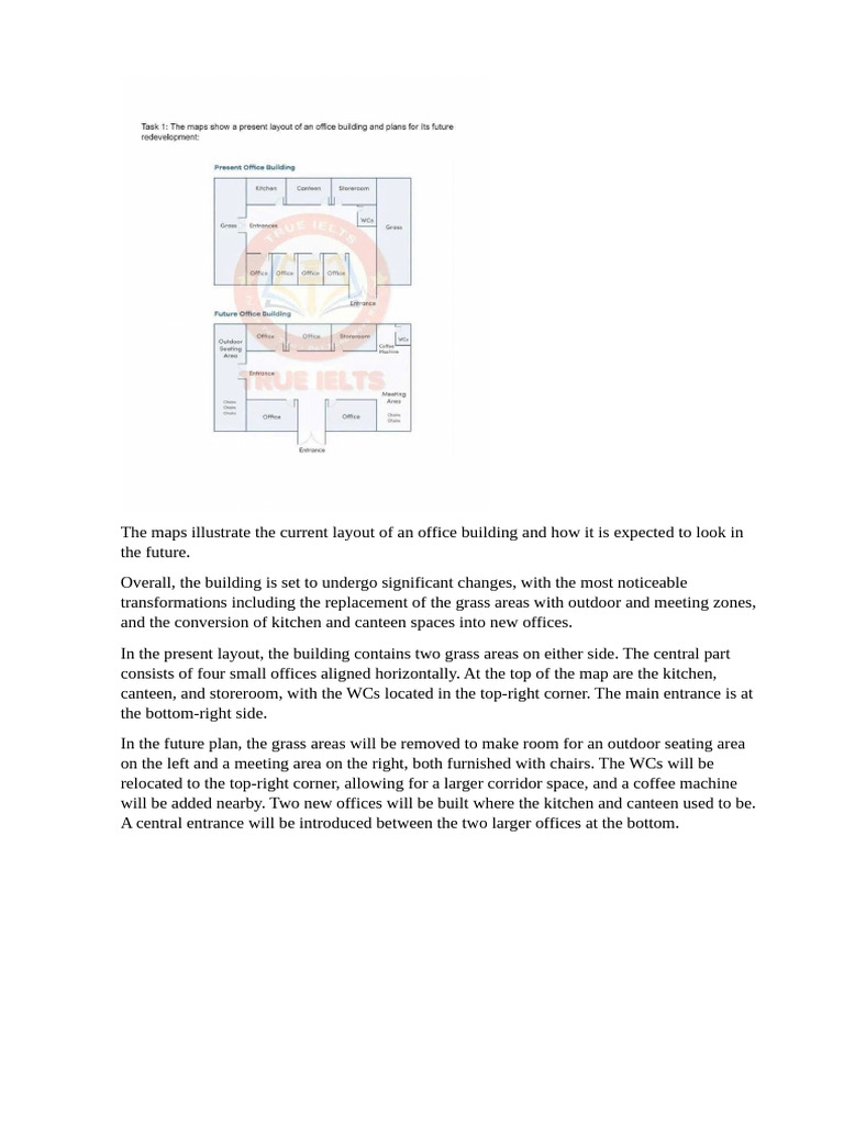 Office Building Layout Transformation | PDF