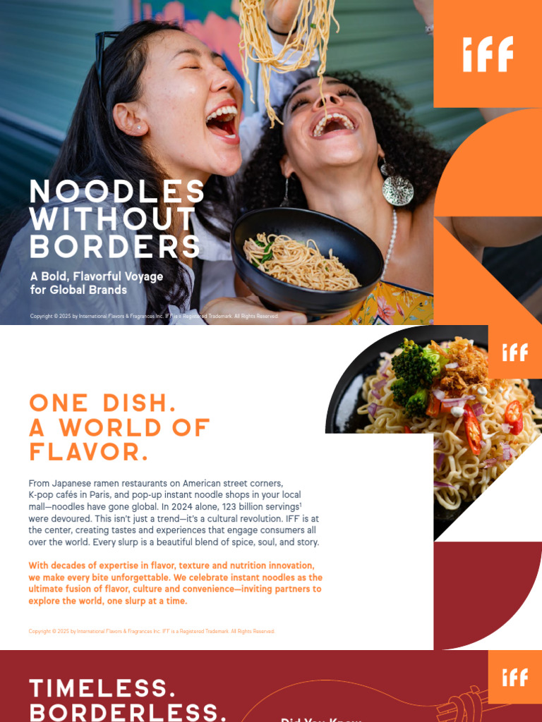The Noodle Flavor Passport | PDF | Japanese Cuisine | Thai Cuisine