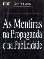 As Mentiras Na Publicidade