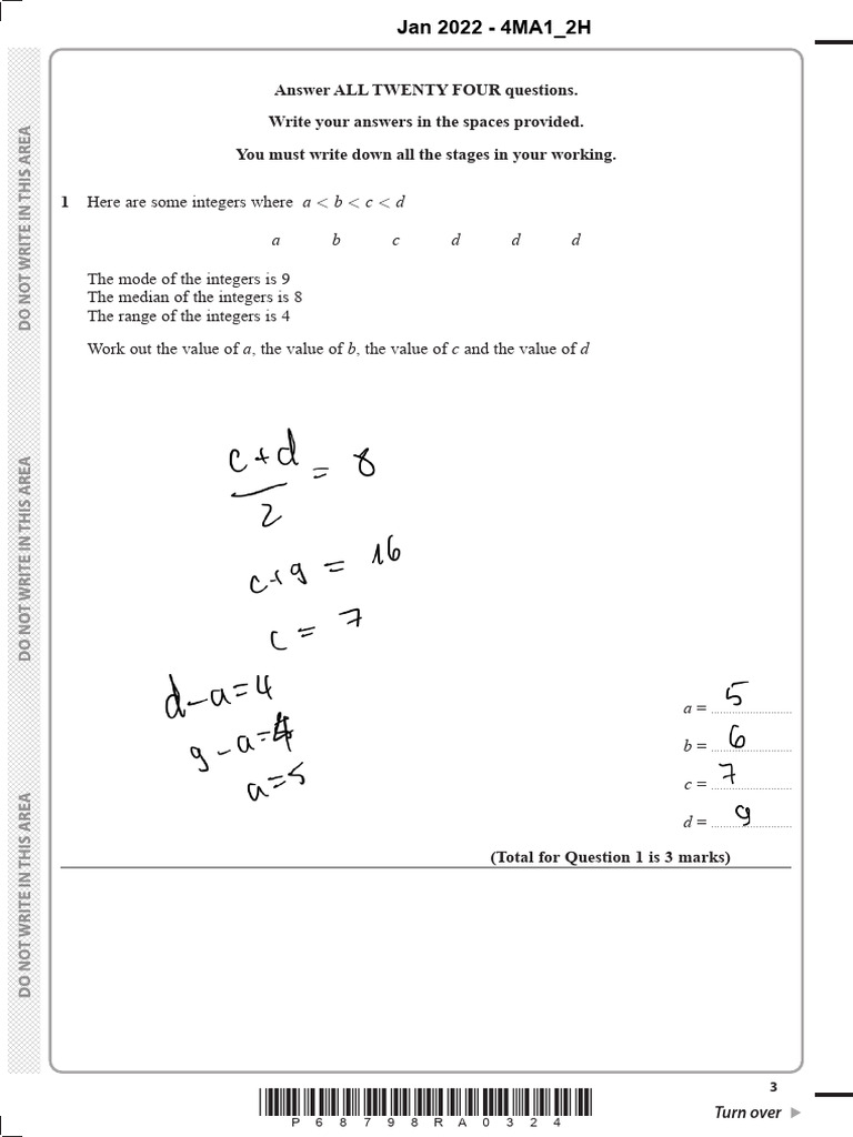 Math Problem Solving Practice Questions | PDF