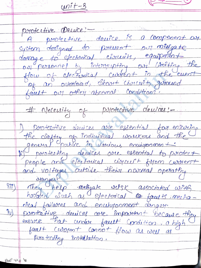 Feee Unit 03 Diplomawallah Notes 1 | PDF