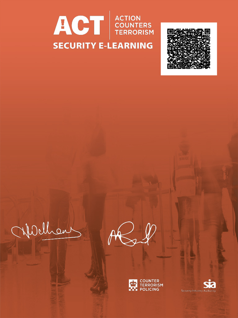 Act Security ELearning Certificate | PDF