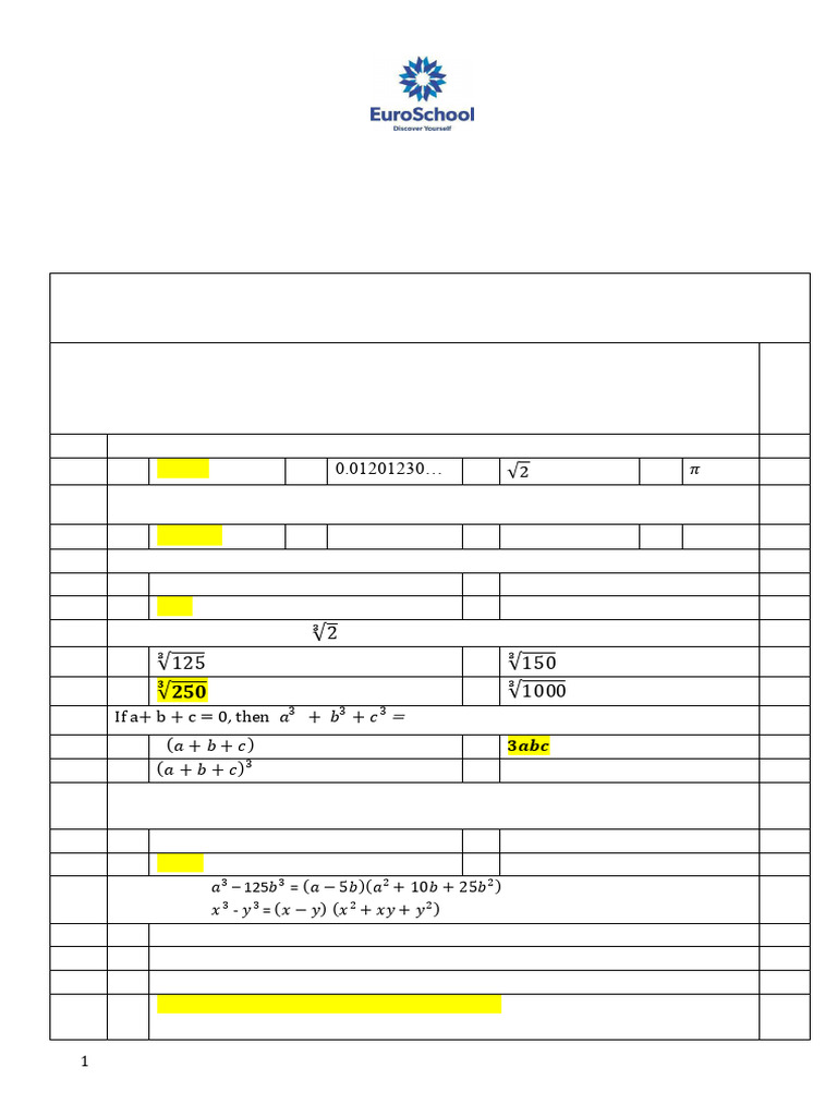 ICSE IX Mathematics Assessment 2025-26 | PDF | Euclidean Geometry ...
