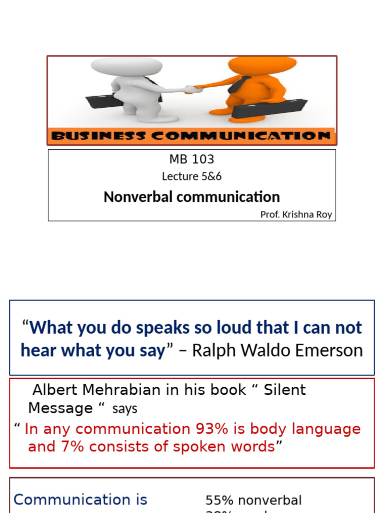 MB 103 Business Communication 5 - 6 | PDF