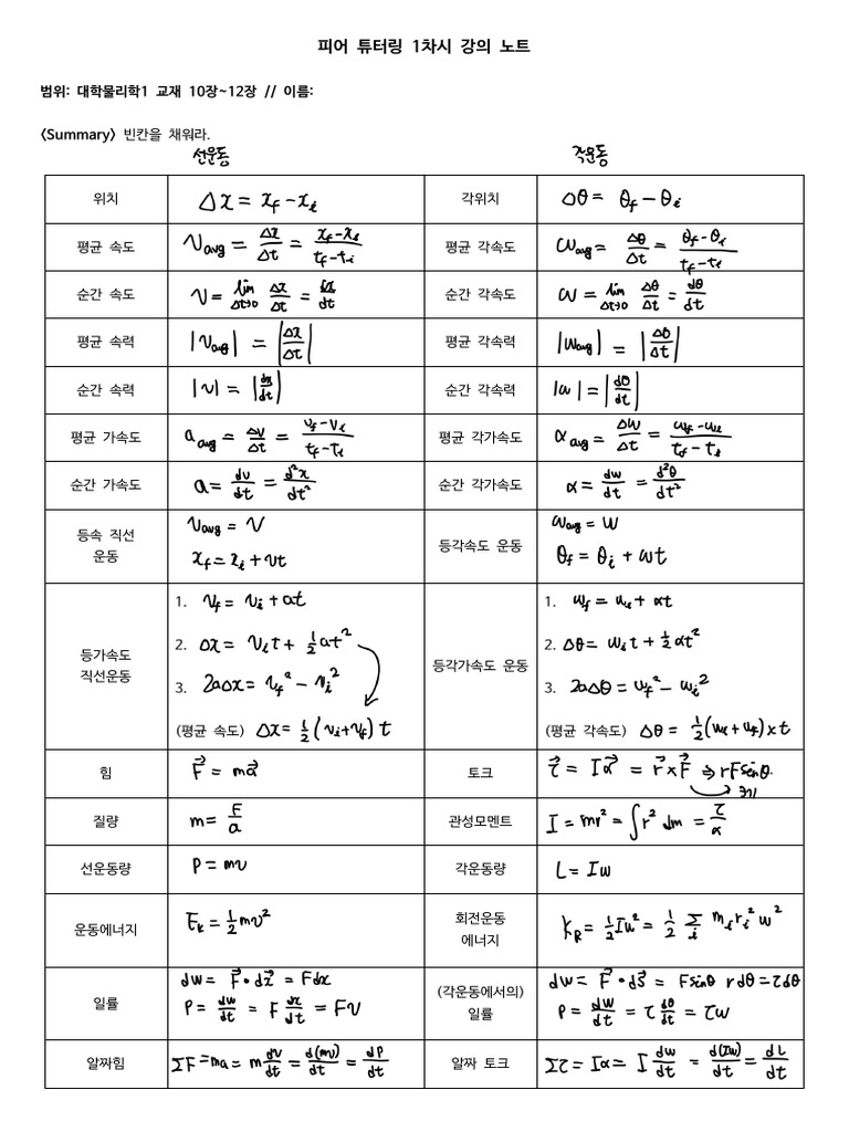 A-1. 10~12장 개념 | PDF, image size:768x1024