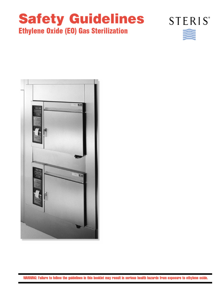 Safety Guidelines Ethylene Oxide Eo Gas Sterilization | PDF ...