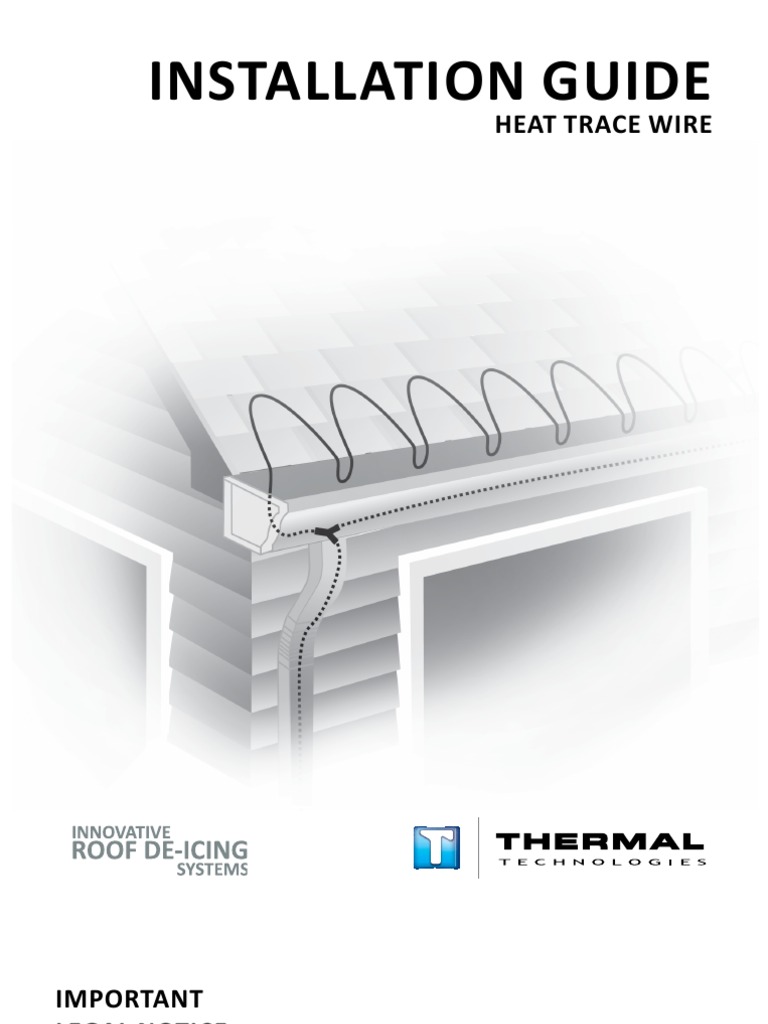 Installation Guide Heat Trace Wire