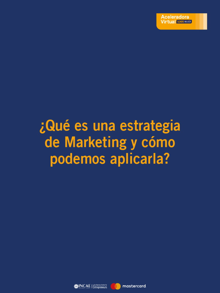 Estrategia de Marketing: Guía Práctica | PDF | Marketing | Mercado ...