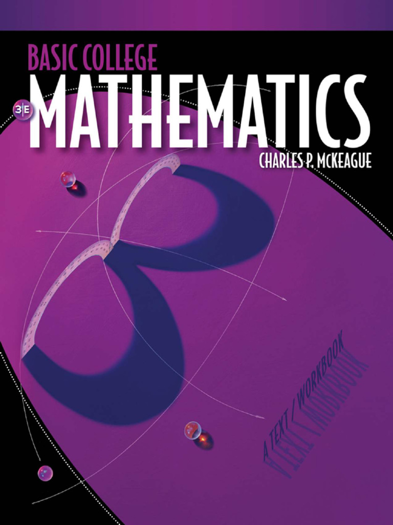Basic College Mathematics Workbook 3rd Ed. | PDF | Area | Multiplication