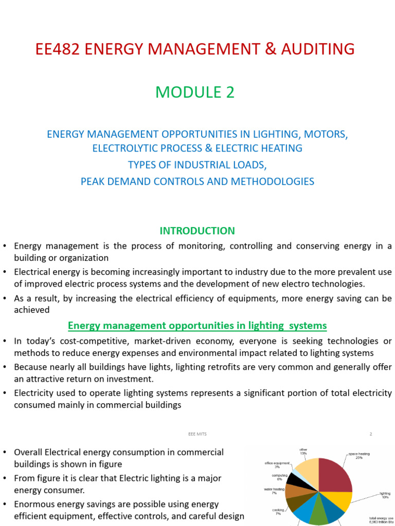Energy Management in Industrial Lighting | PDF | Compact Fluorescent ...