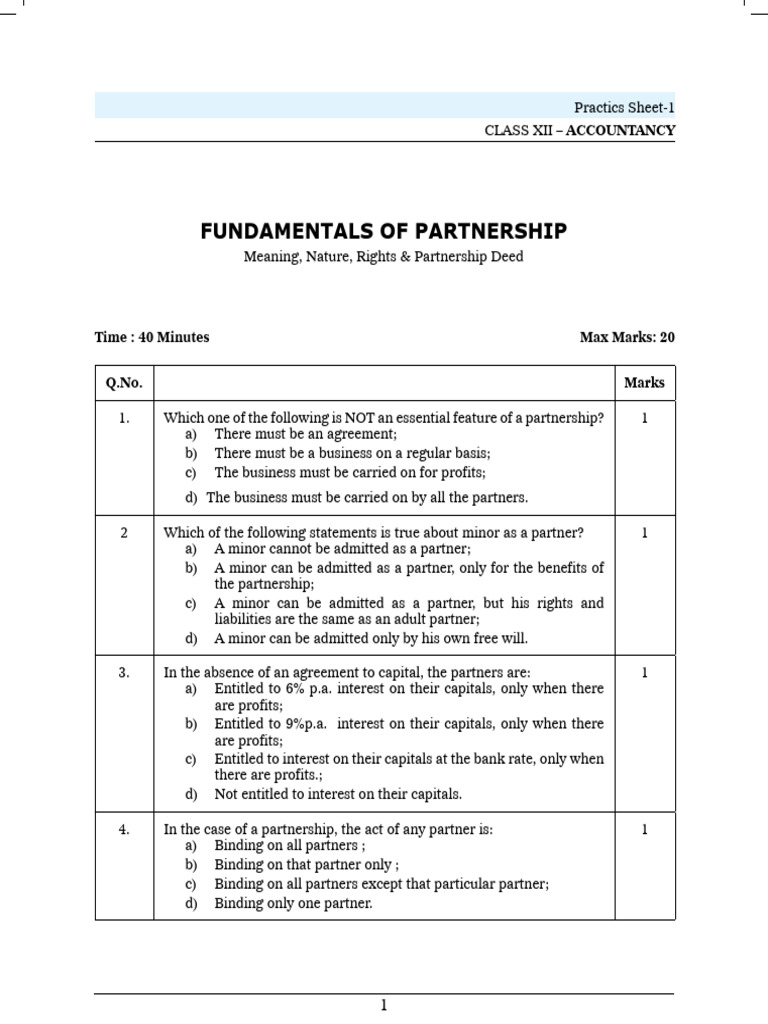 Partnership Accounting Transactions Guide | PDF | Goodwill (Accounting ...