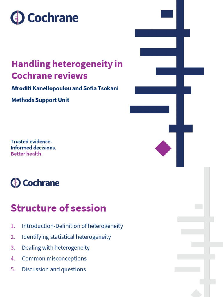 Managing Heterogeneity in Cochrane Reviews | PDF | Statistics | Meta ...
