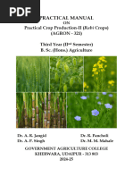 Major Kharif and Rabi Crops List | PDF | Pea | Bean