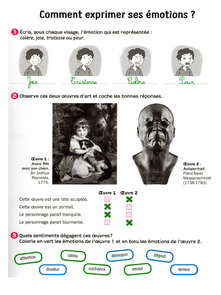 F 4 Comment Exprimer Ses Émotions | PDF
