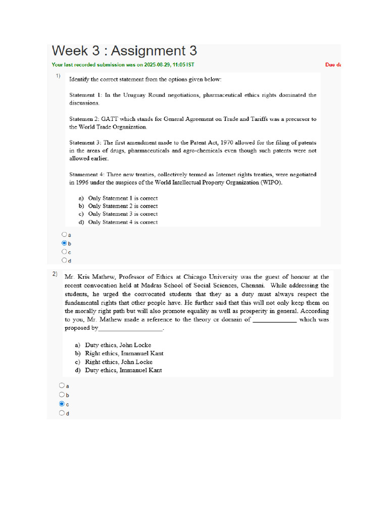 Engineering Ethics Week 3 | PDF