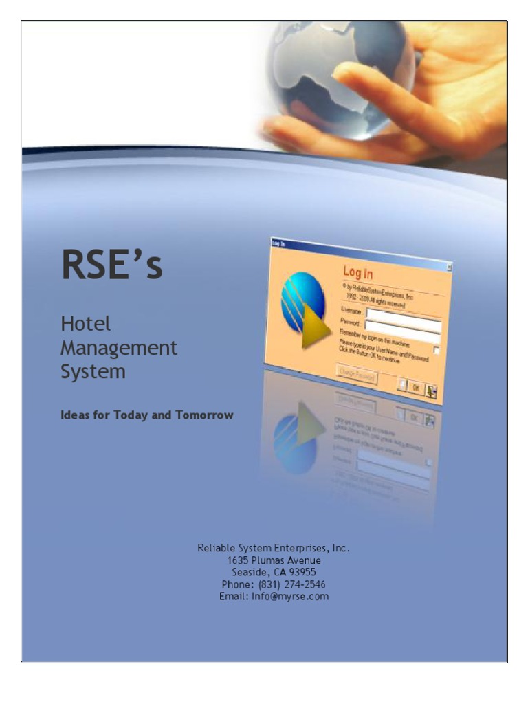 Hotel Management System | PDF | Remote Desktop Services | Microsoft Windows