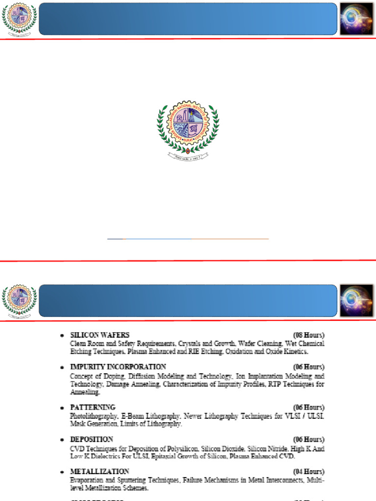 VLSI Technology: Silicon Wafer Cleaning Guide | PDF | Wafer ...