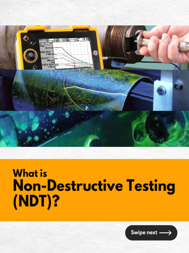 Non-Destructive Testing Methods Explained | PDF | Nondestructive ...