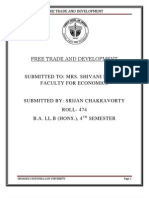 Economics Project (4th Sem) - Srijan Chakravorty