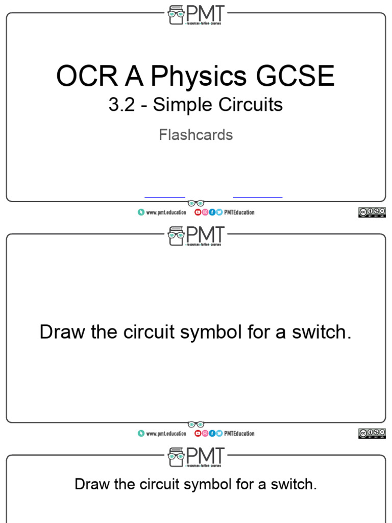 Simple Circuits: GCSE Physics Guide | PDF | Series And Parallel ...