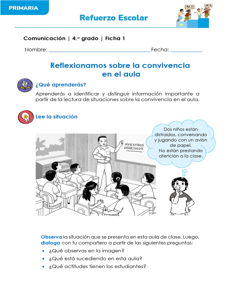 Valores para la convivencia en el aula | PDF | Salón de clases | Enseñando