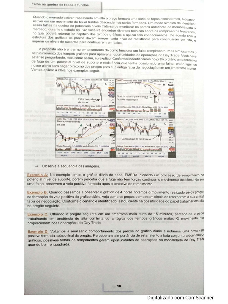 Falha Na Quebra de Topos e Fundos No Day Trade | PDF