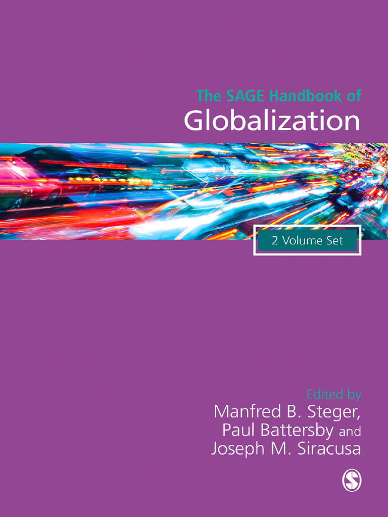 SAGE Handbook of Globalization Volume 1 | PDF | Globalization | Mind