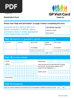 HSE Change of DR Form | PDF | Health Care | Social Programs