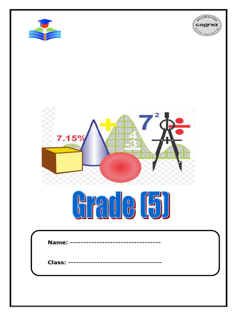 Grade 5 Math Final Revision Worksheet | PDF | Chess Theory | Chess