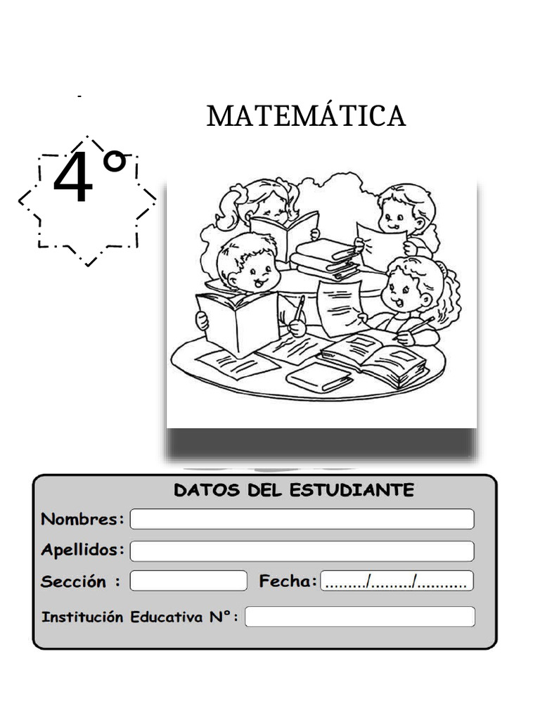 Ejercicios de Matemáticas para 4° Grado | PDF