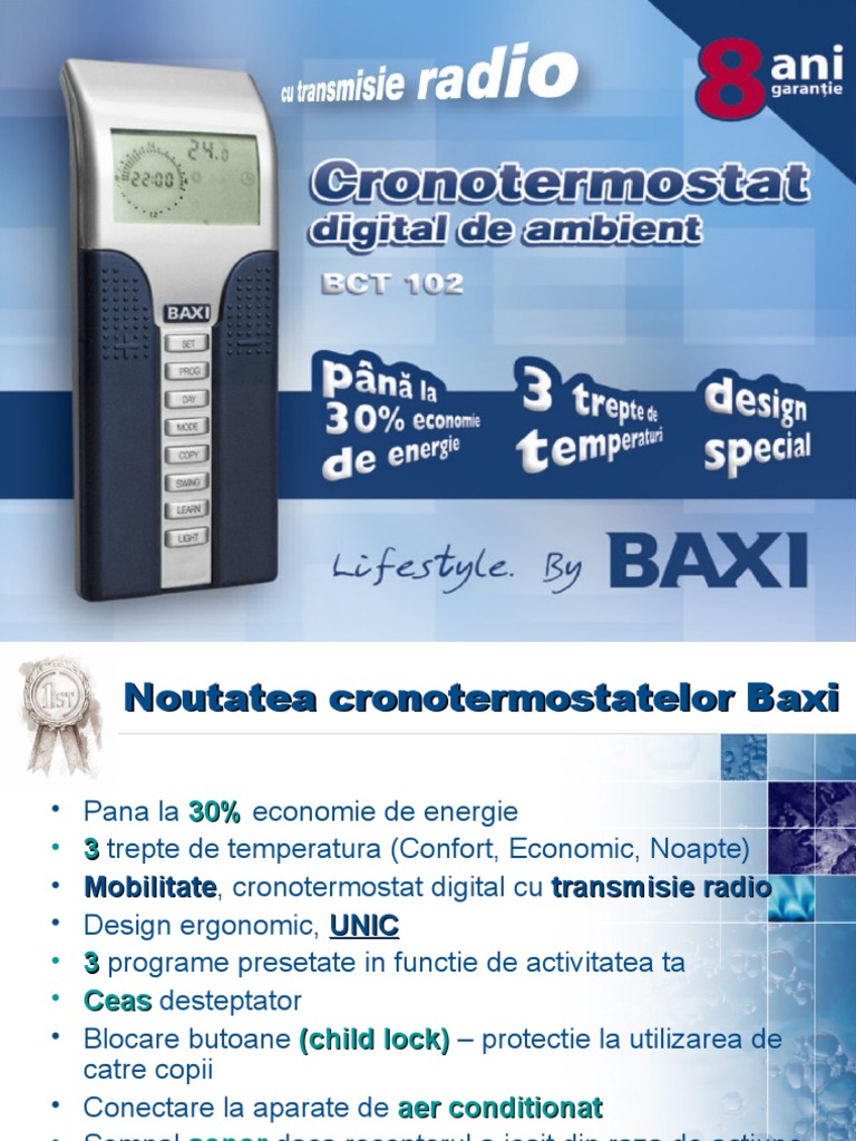 Infrared subway Road making process Baxi-Cronotermostat BCT | PDF