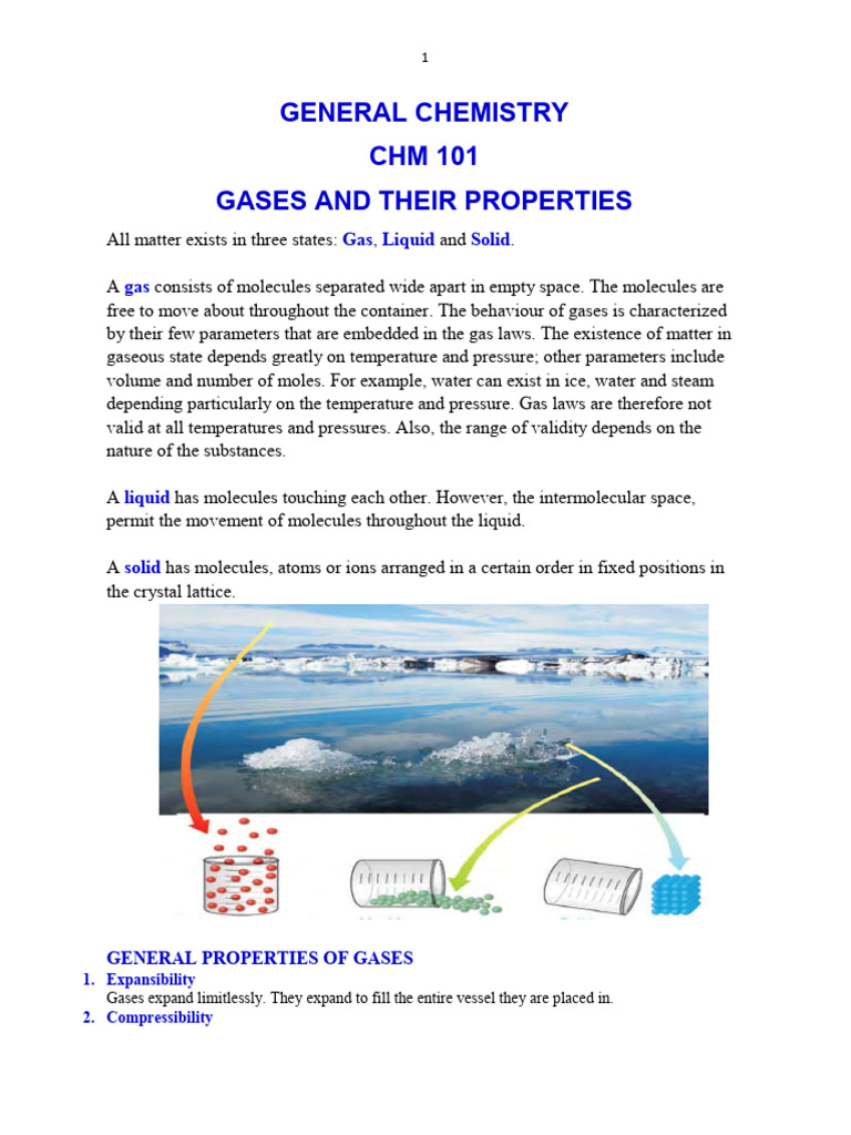 Properties and Laws of Gases Explained | PDF | Gases | Temperature