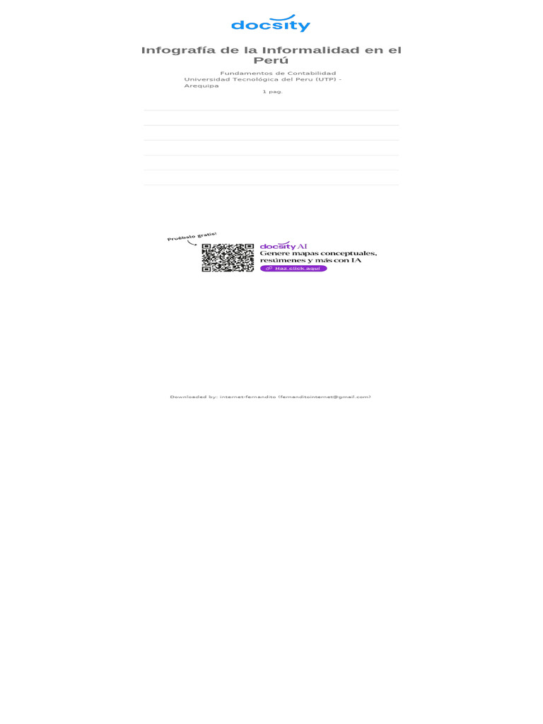 Causas y Consecuencias de la Informalidad en Perú | PDF