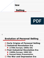 An Overview of Personal Selling