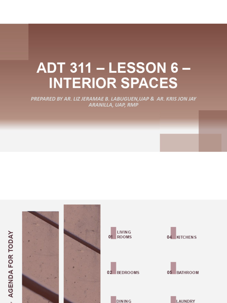 Interior Space Planning Guidelines | PDF | Bedroom | Kitchen