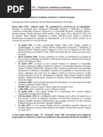 UE - Etapele de constituire şi afirmare