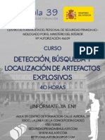 DETECCIÓN  BÚSQUEDA ARTEFACTOS