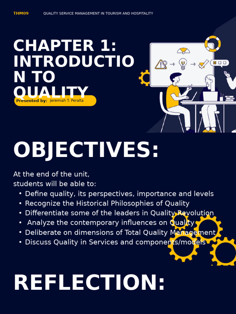 CHAPTER 1 - Introduction To Quality and Historical Philospher in ...