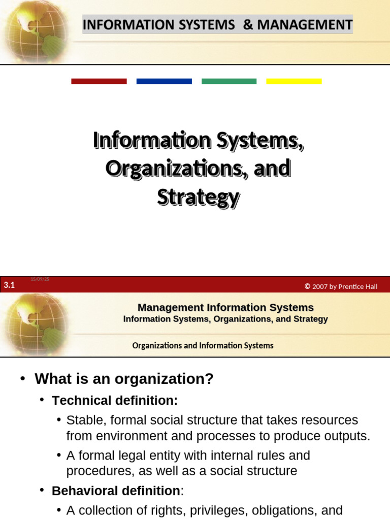 Impact of Information Systems on Organizations | PDF | System ...